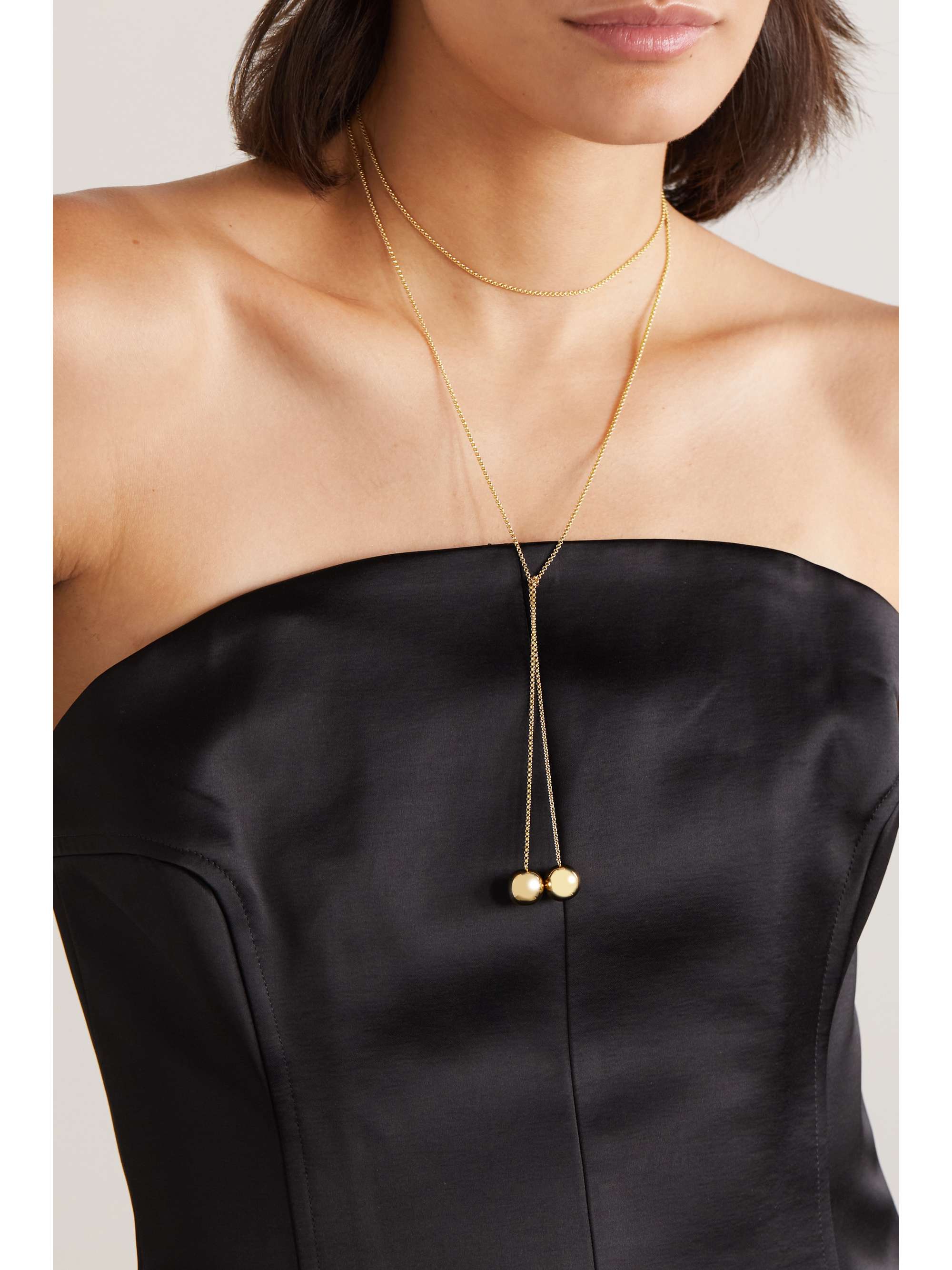 LIÉ STUDIO The Astrid gold-plated necklace