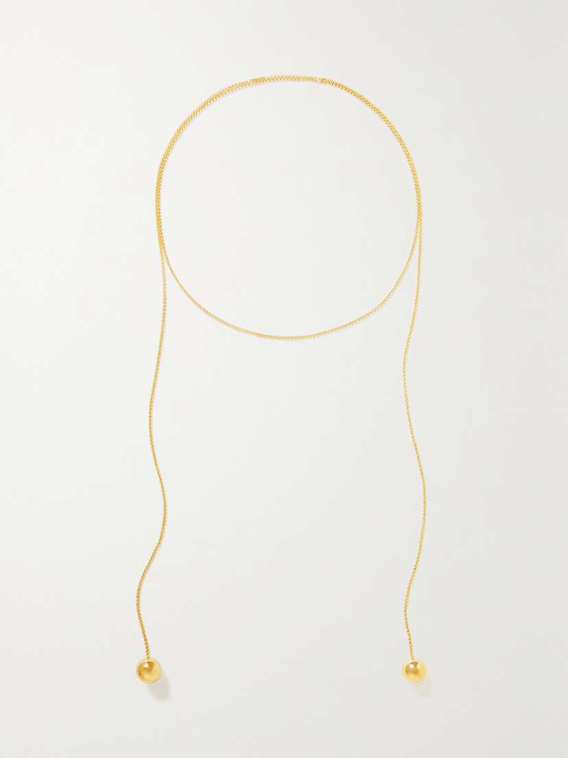 LIÉ STUDIO The Astrid Gold-plated Necklace