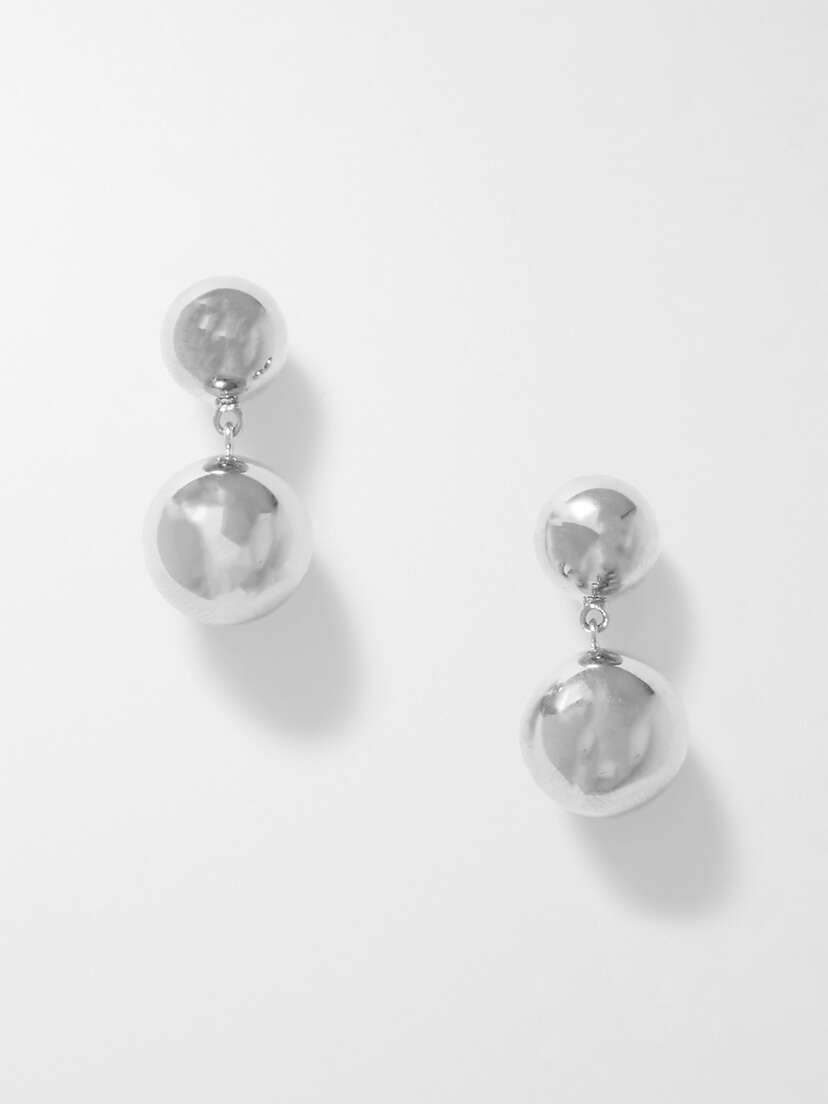 LIÉ STUDIO The Caroline Silver Earrings