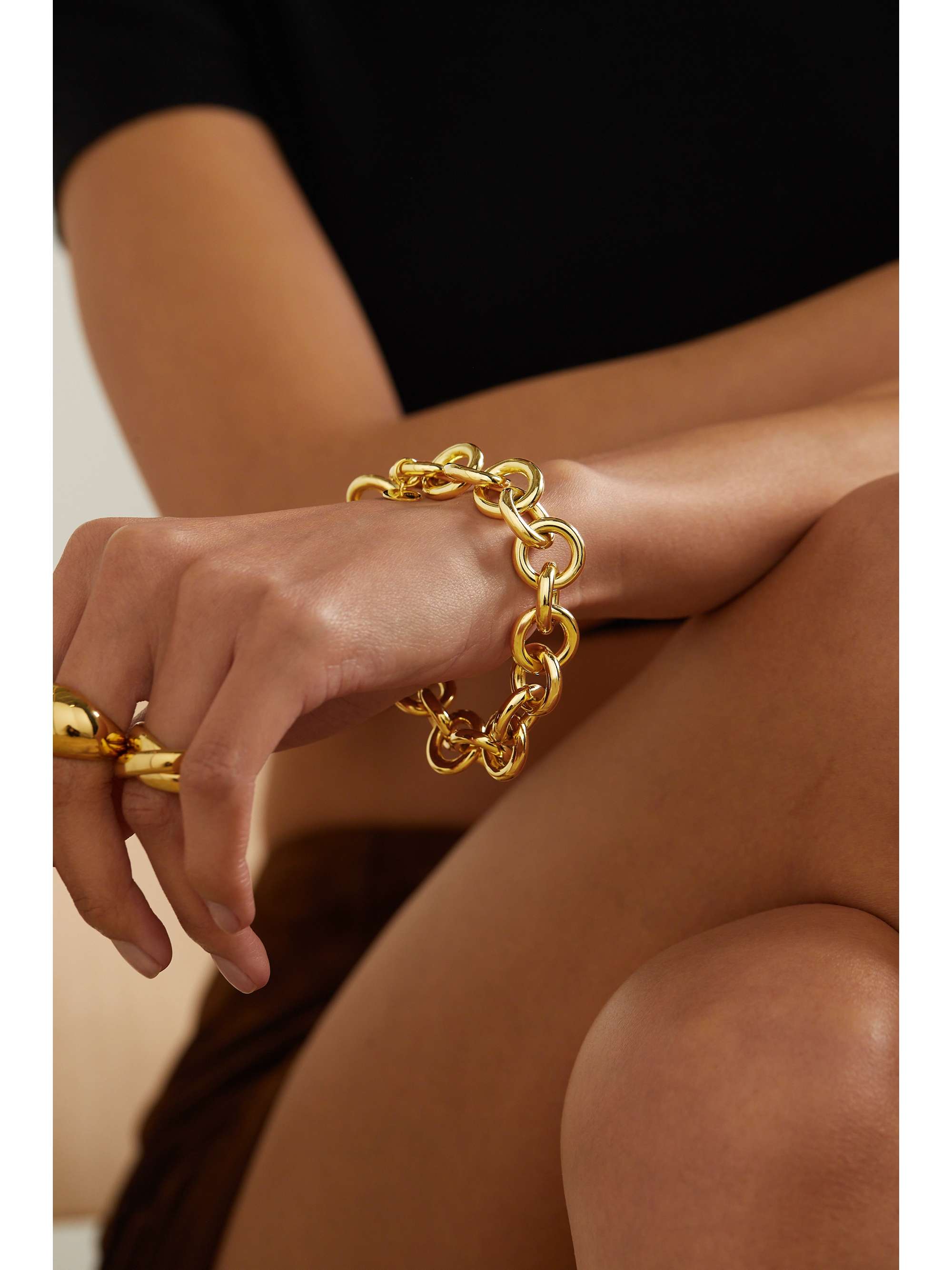 LIÉ STUDIO The Marianne gold-plated bracelet