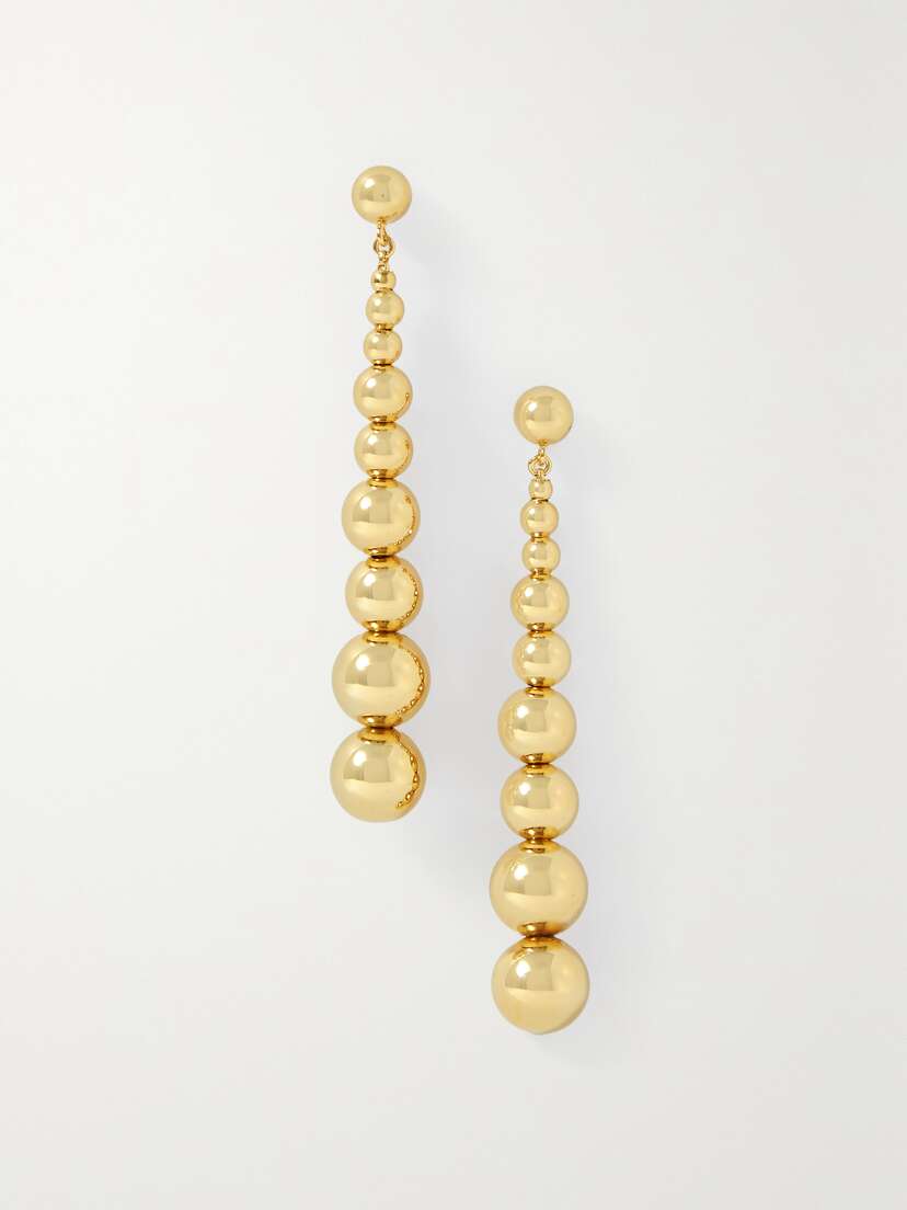 LIÉ STUDIO The Josephine Gold-plated Earrings