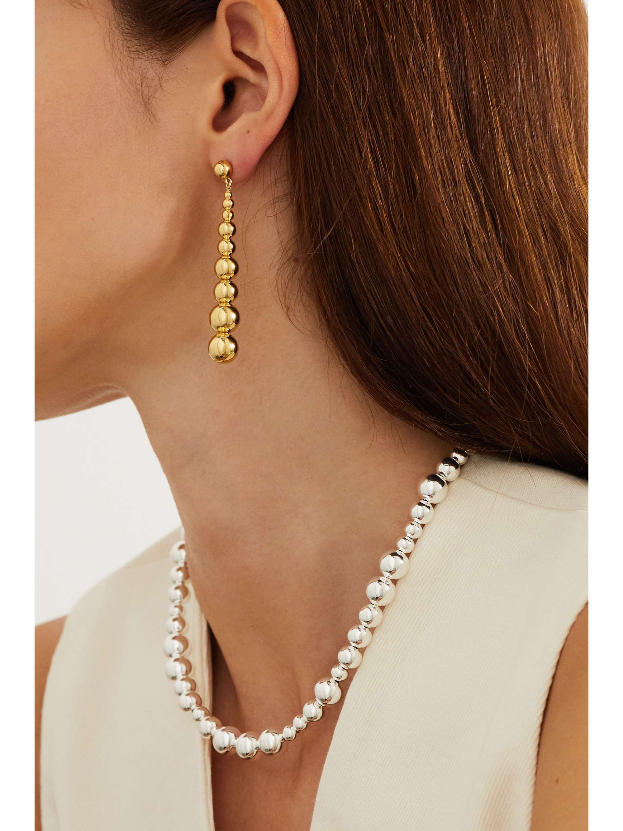 LIÉ STUDIO The Josephine silver earrings