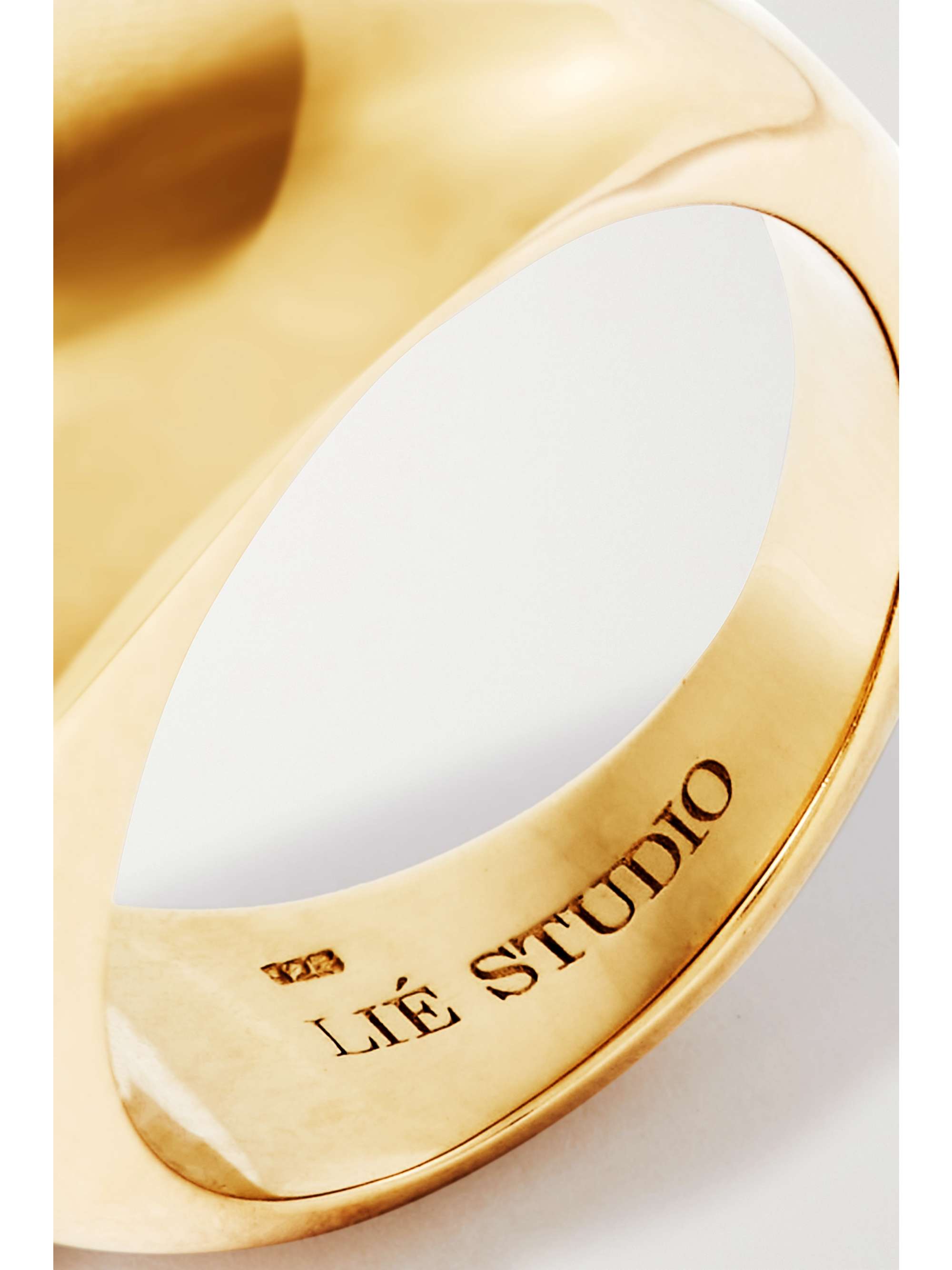 LIÉ STUDIO The Leah gold-plated ring