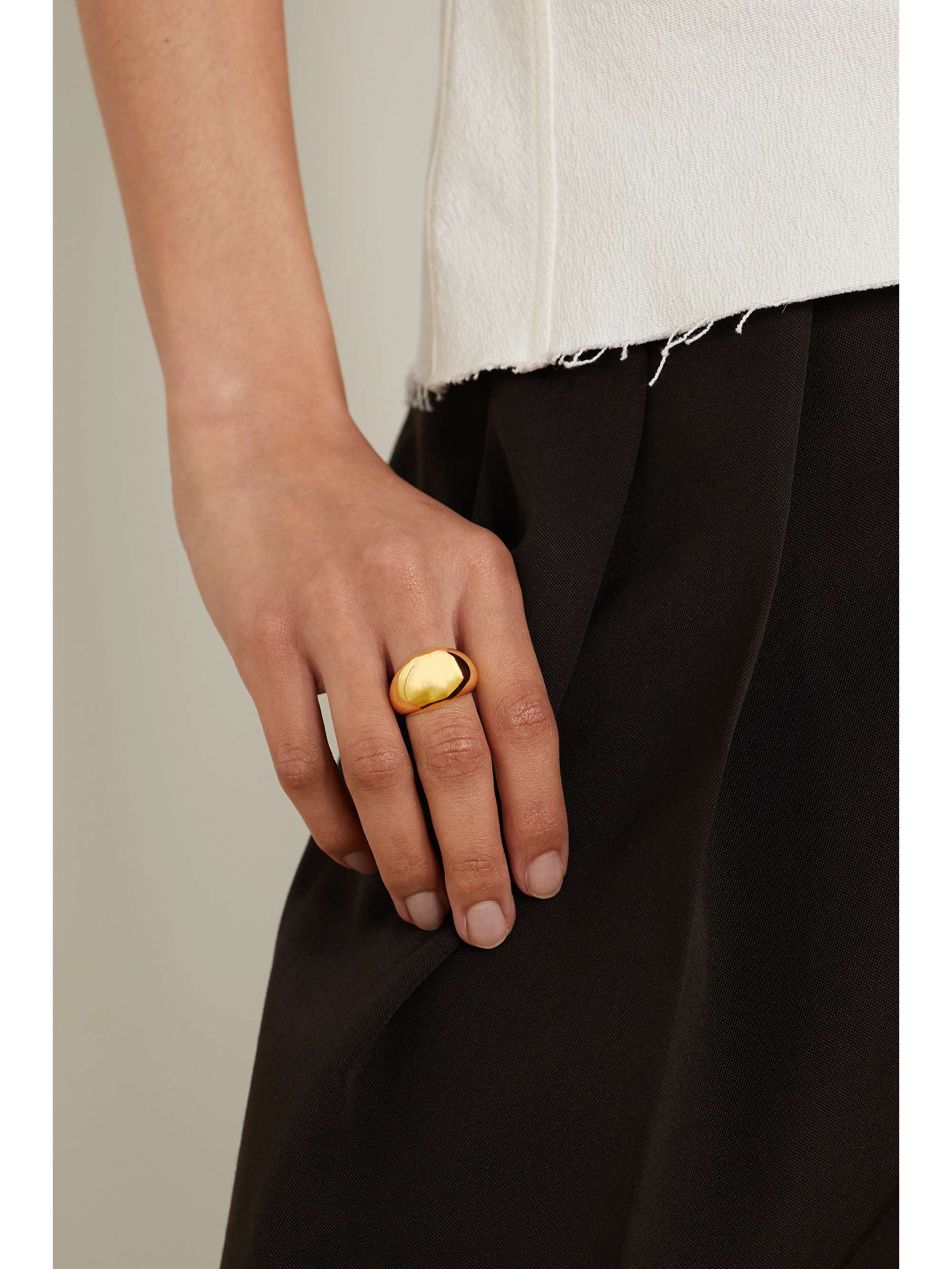 LIÉ STUDIO The Leah gold-plated ring
