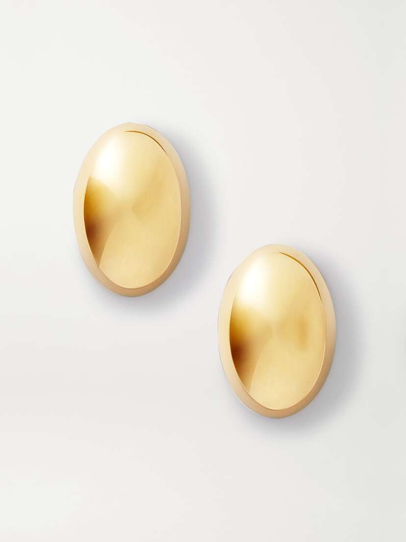 LIÉ STUDIO The Camille Gold-tone Earrings