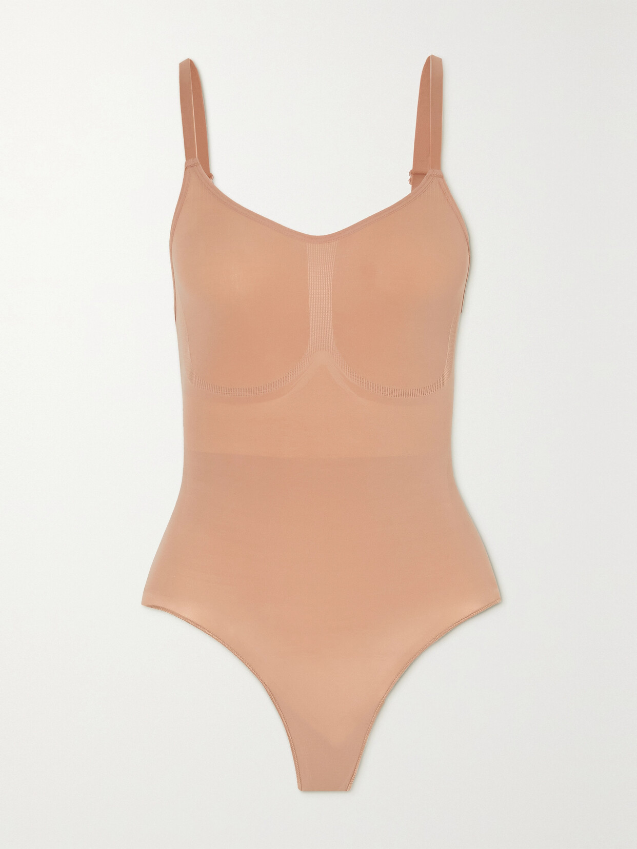 Skims Seamless Sculpt Sculpting Bodysuit In Neutrals