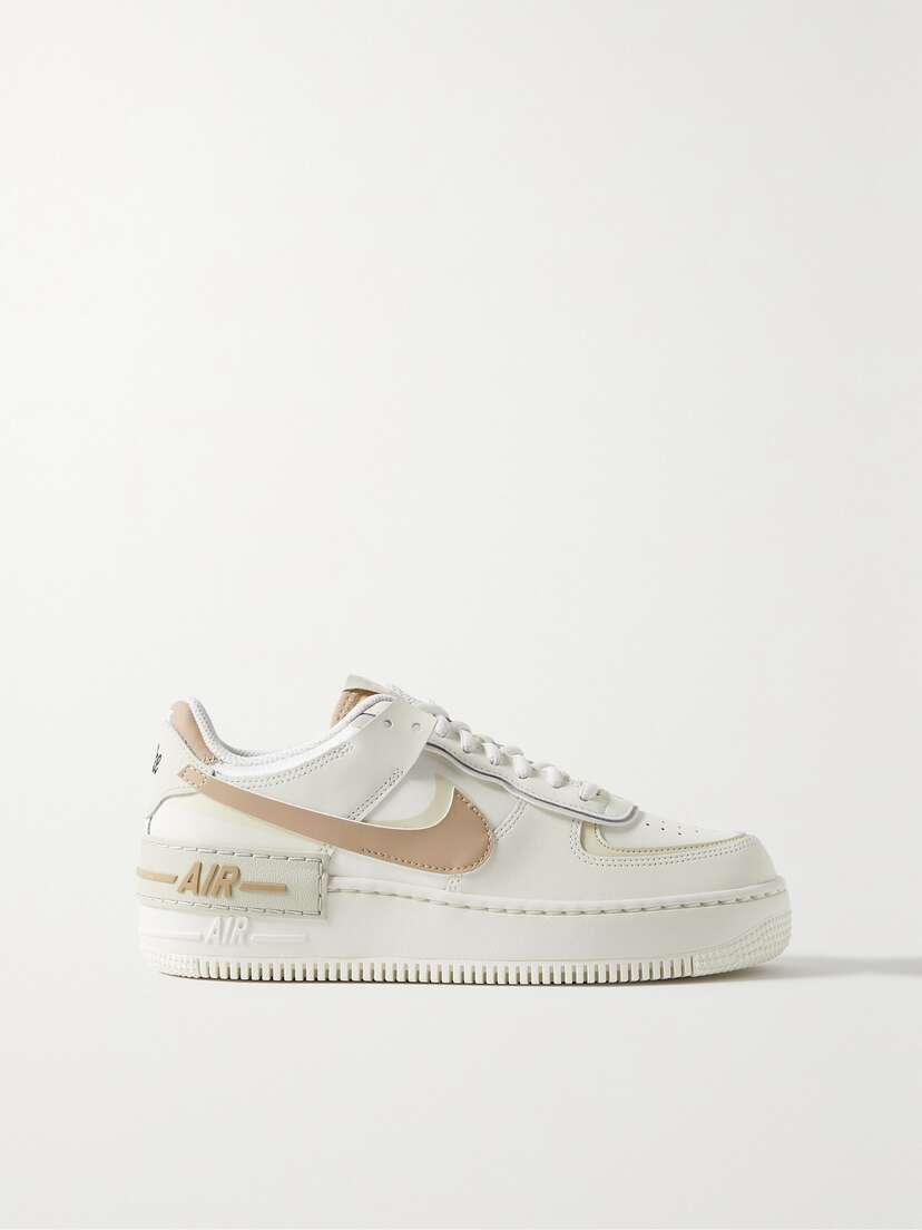 Nike Air Force 1 Shadow Leather Platform Sneakers
