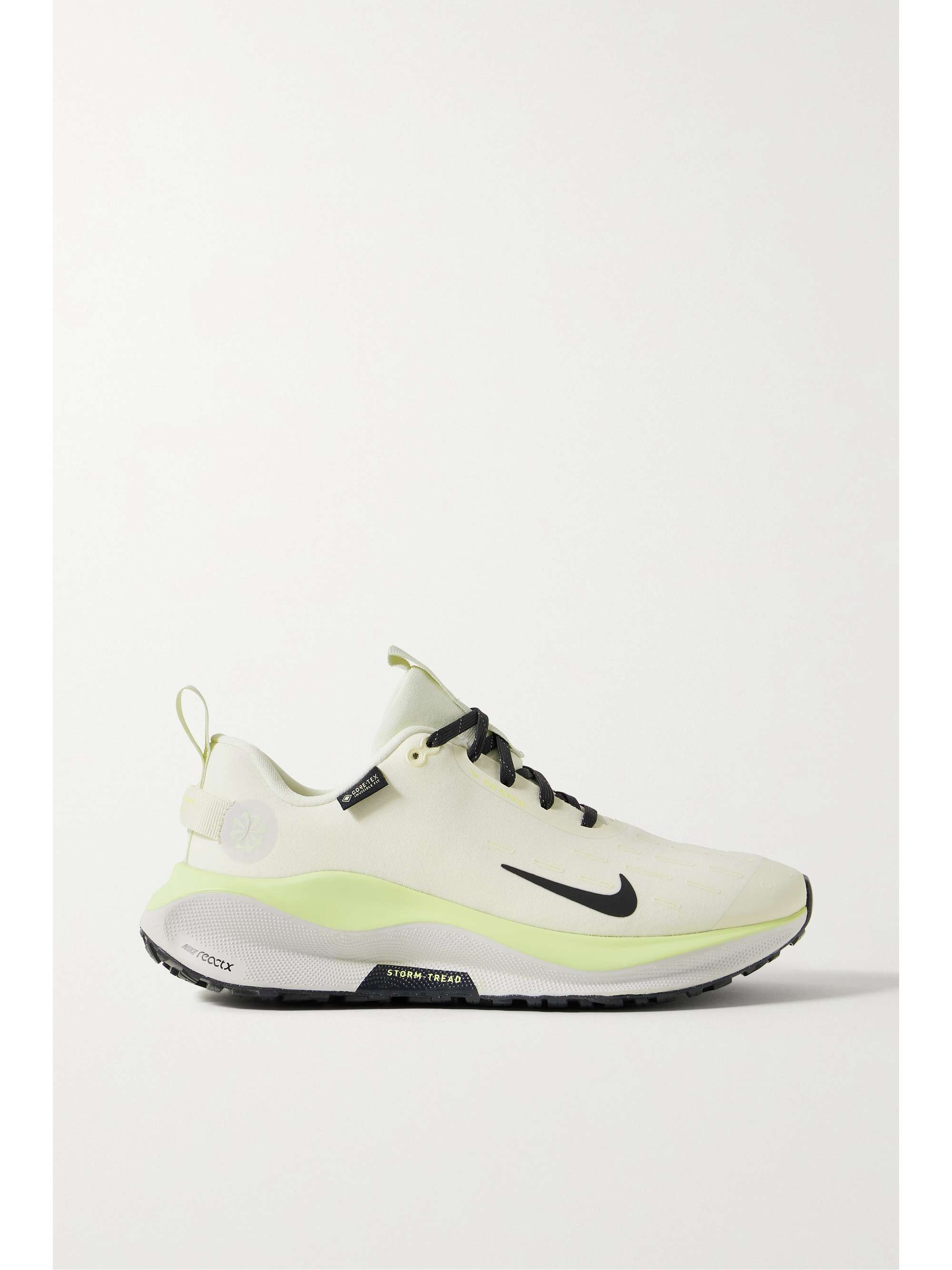 NIKE InfinityRN 4 ReactX rubber-trimmed GORE-TEX sneakers | NET-A-PORTER