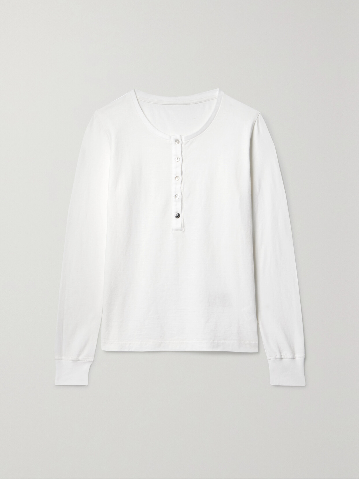 Fortela - Coralie Cotton-jersey Top - White