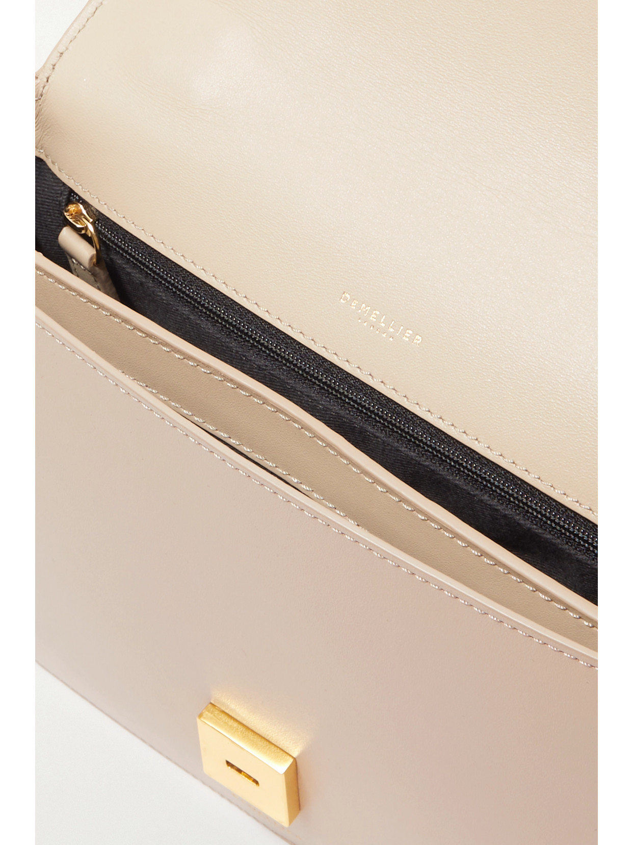 DEMELLIER VANCOUVER LEATHER SHOULDER BAG 