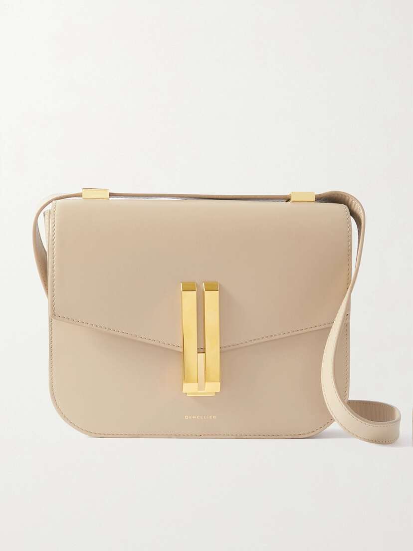 DeMellier Vancouver Leather Shoulder Bag