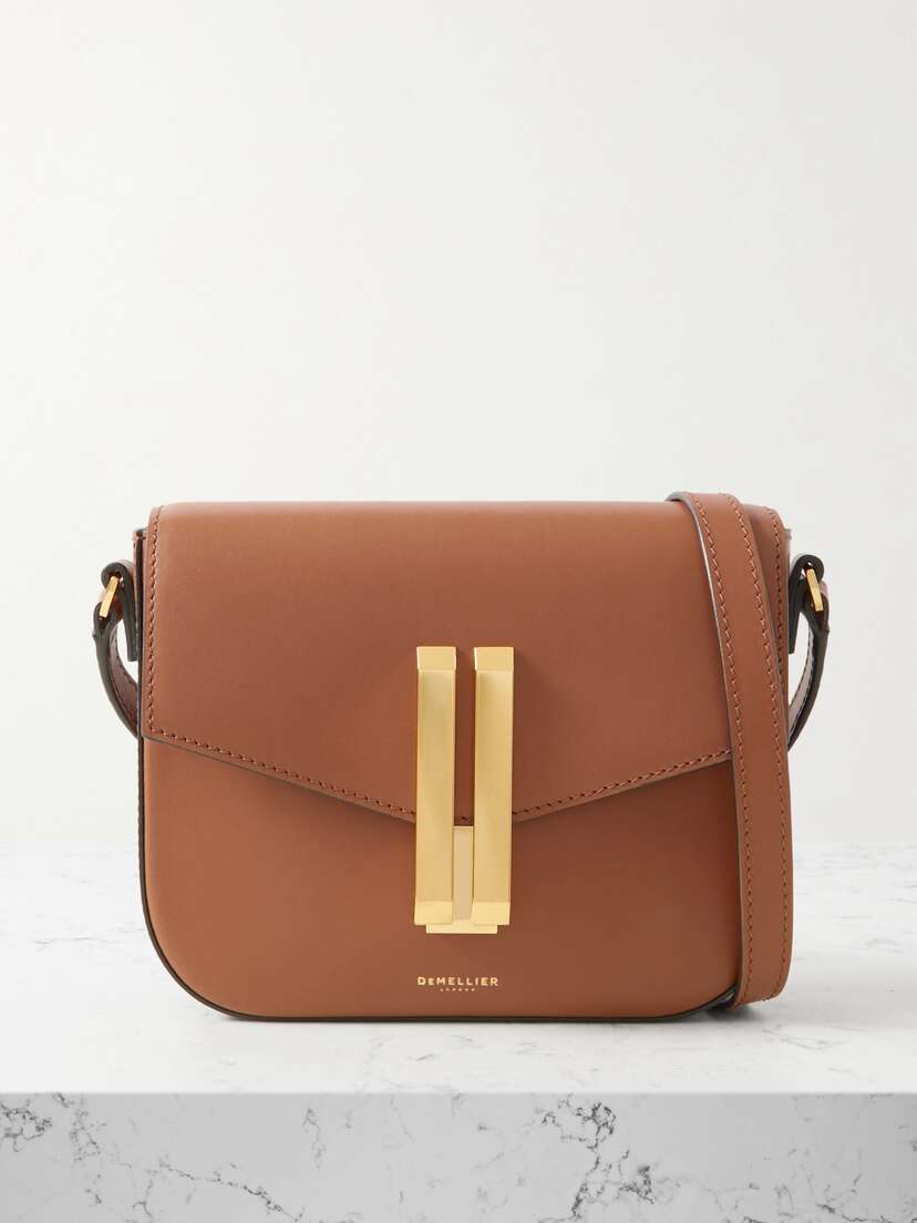 DeMellier The Vancouver Small Leather Shoulder Bag