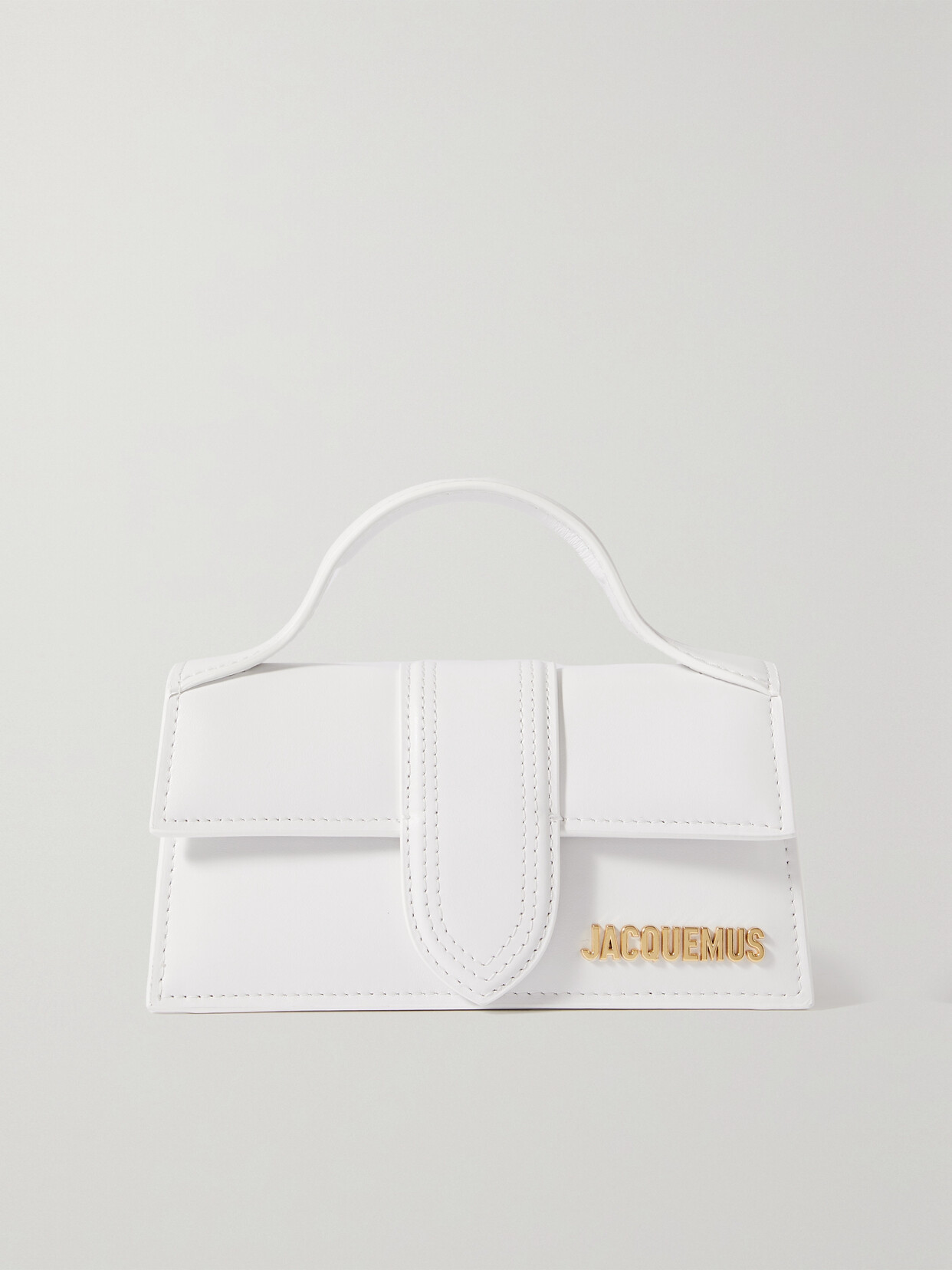 Jacquemus - Le Bambino Leather Tote - White