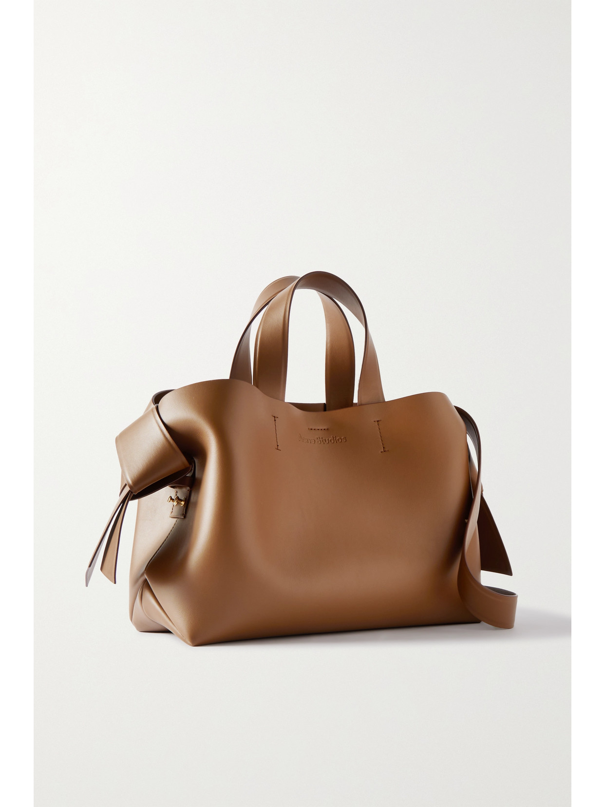 Acne Studios - Knotted Leather Tote - Brown