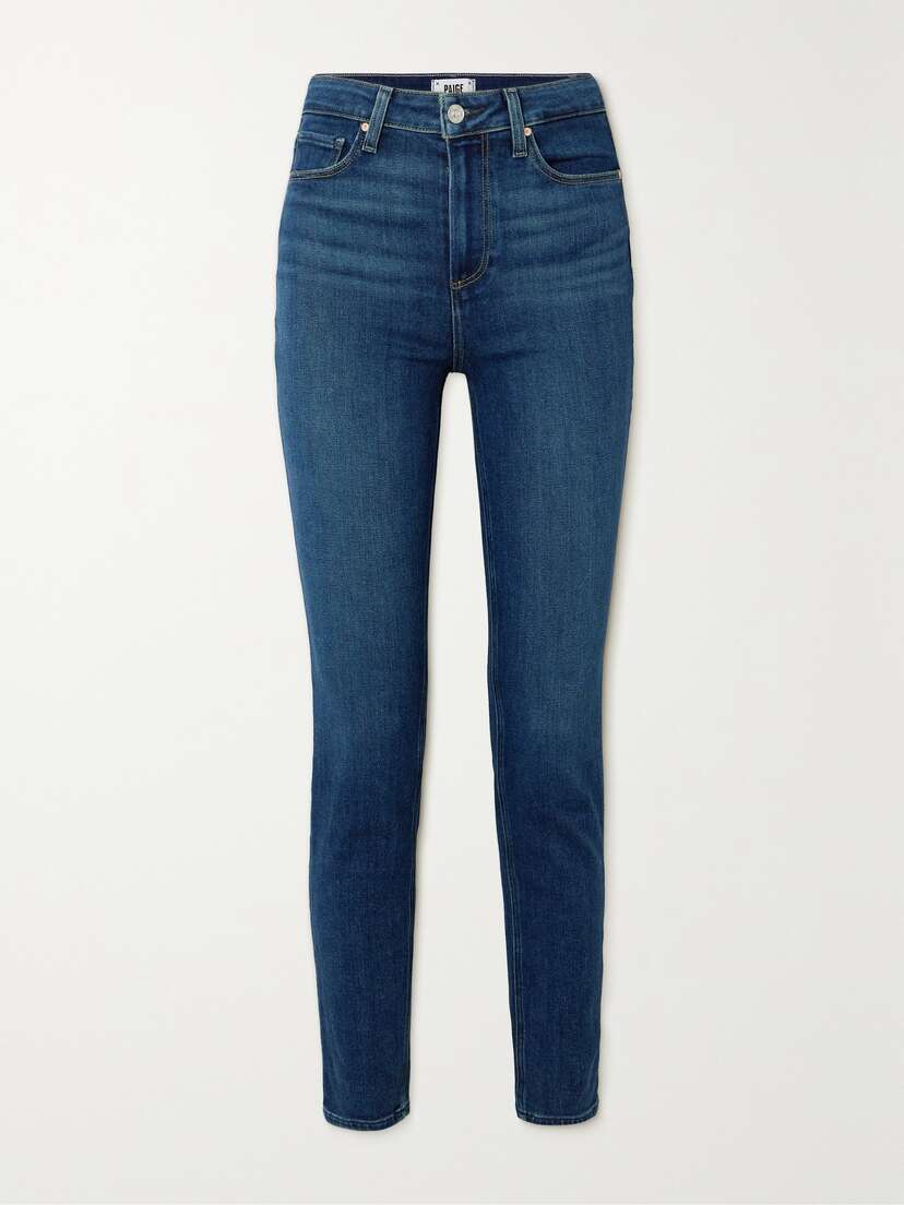 PAIGE Gemma High-rise Slim-leg Jeans