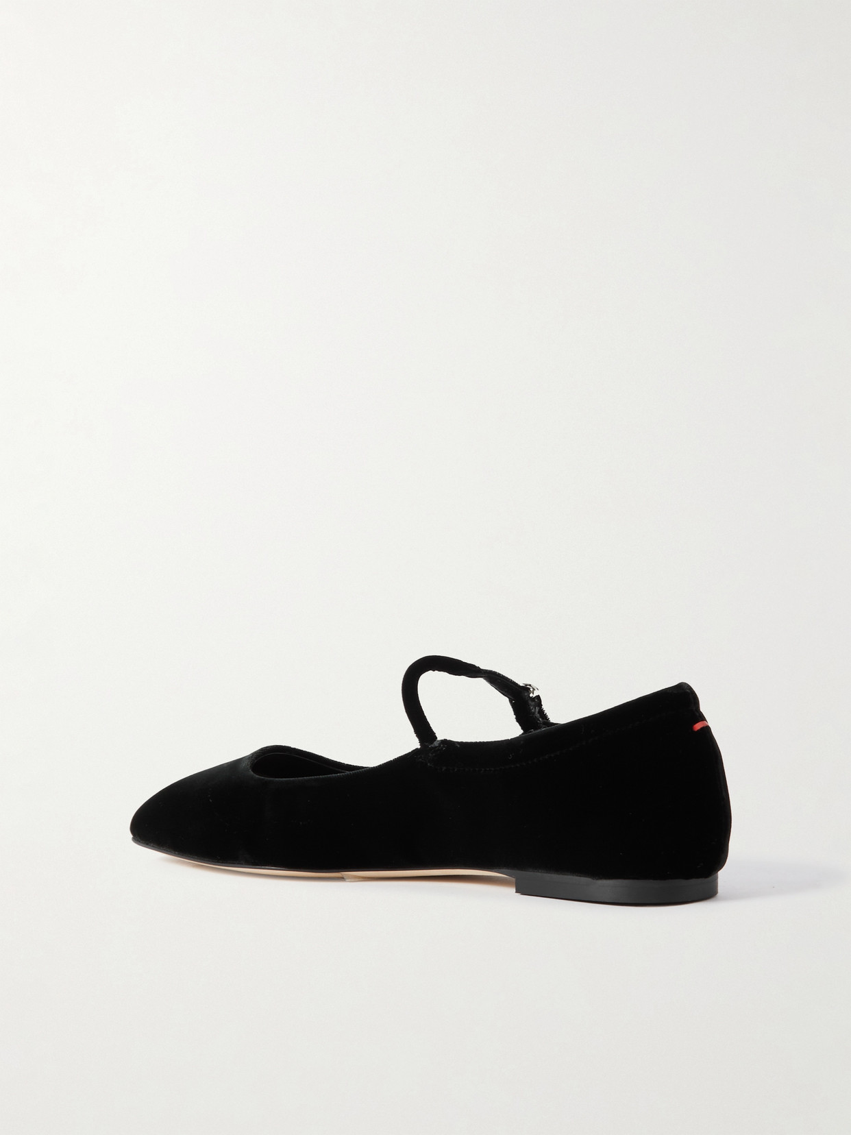 Aeyde Mary Jane Shoes With Flat Soles In Black