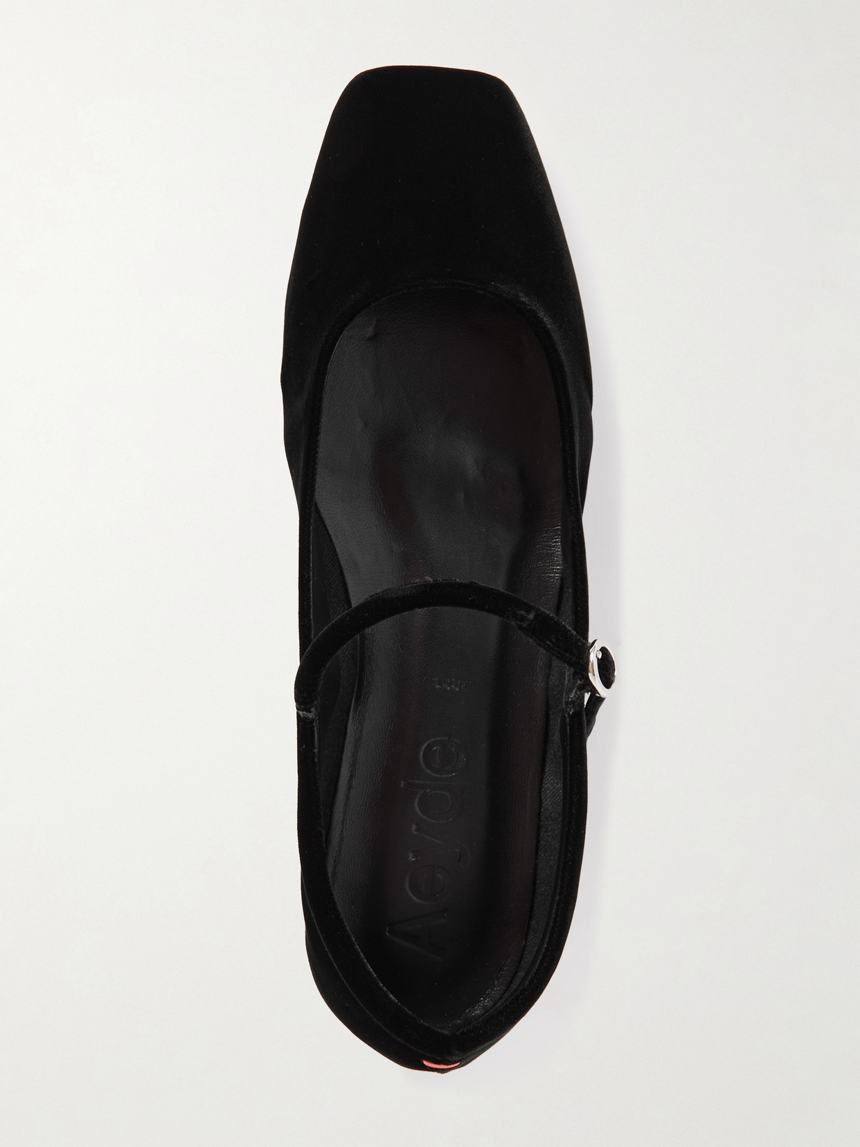 Aeyde Mary Jane Shoes With Flat Soles In Black