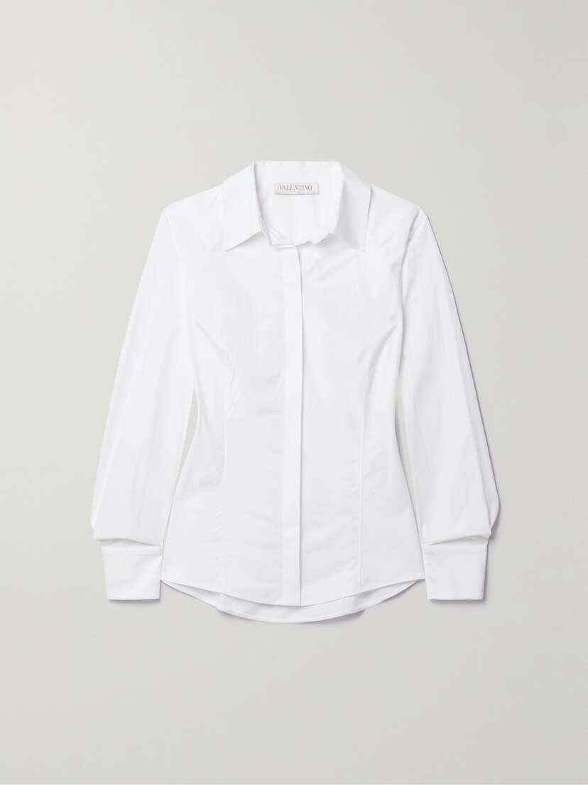Valentino Garavani Cotton-poplin Shirt