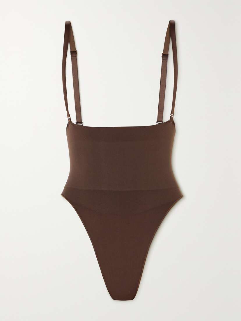 Skims Core Control Thong - Cocoa