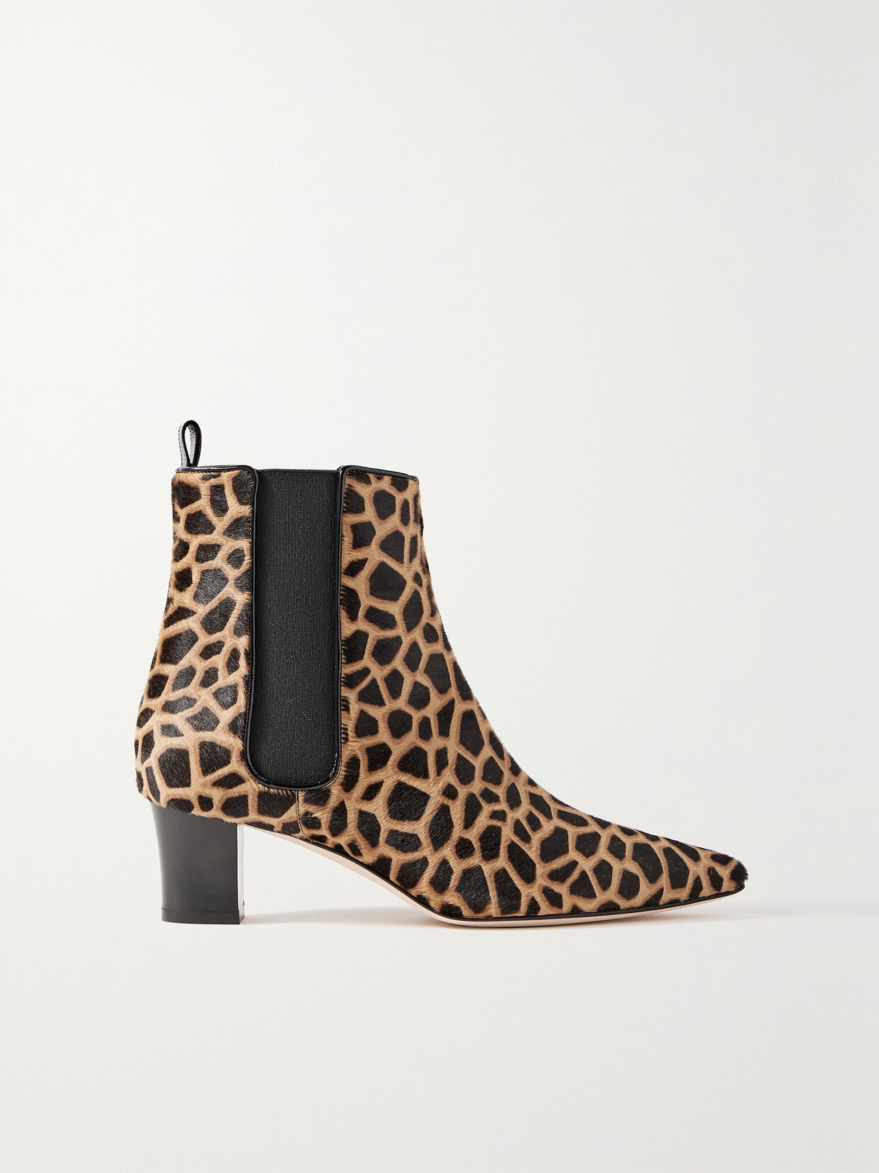 Manolo Blahnik Tiraba Animal-print Chelsea Booties In Ypri905j