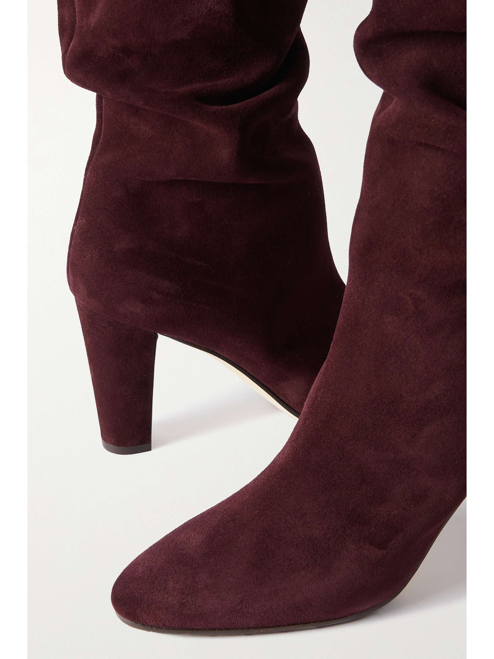 MANOLO BLAHNIK Calassohi 90 suede knee boots