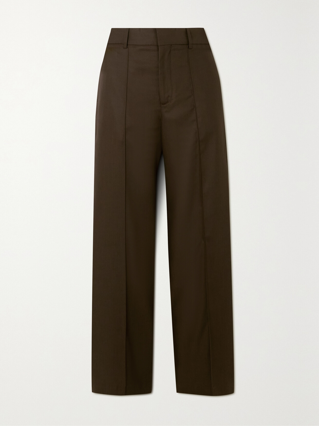 Ninety Percent Chani Lenzing Refibra Straight-leg Pants In Brown