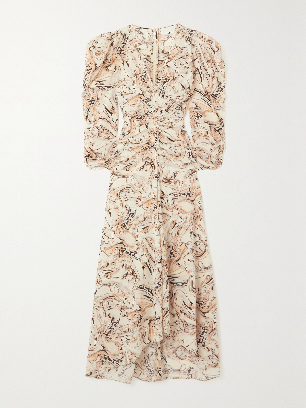 Isabel Marant Albini Midi Dress In Beige