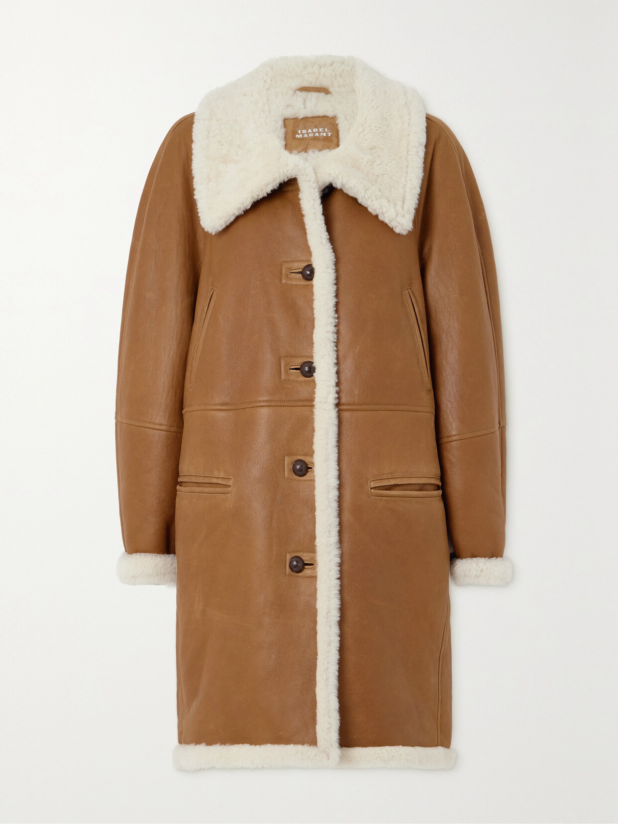 ISABEL MARANT ASTANA SHEARLING COAT