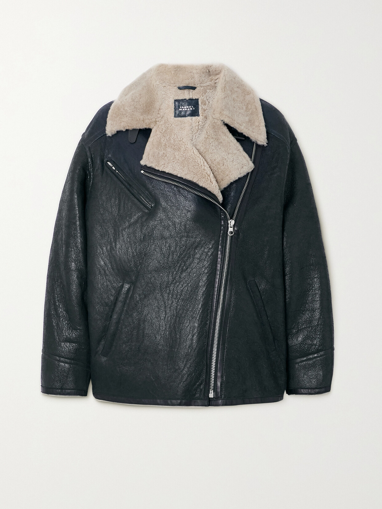 Isabel Marant - Adelina Shearling Jacket - Black