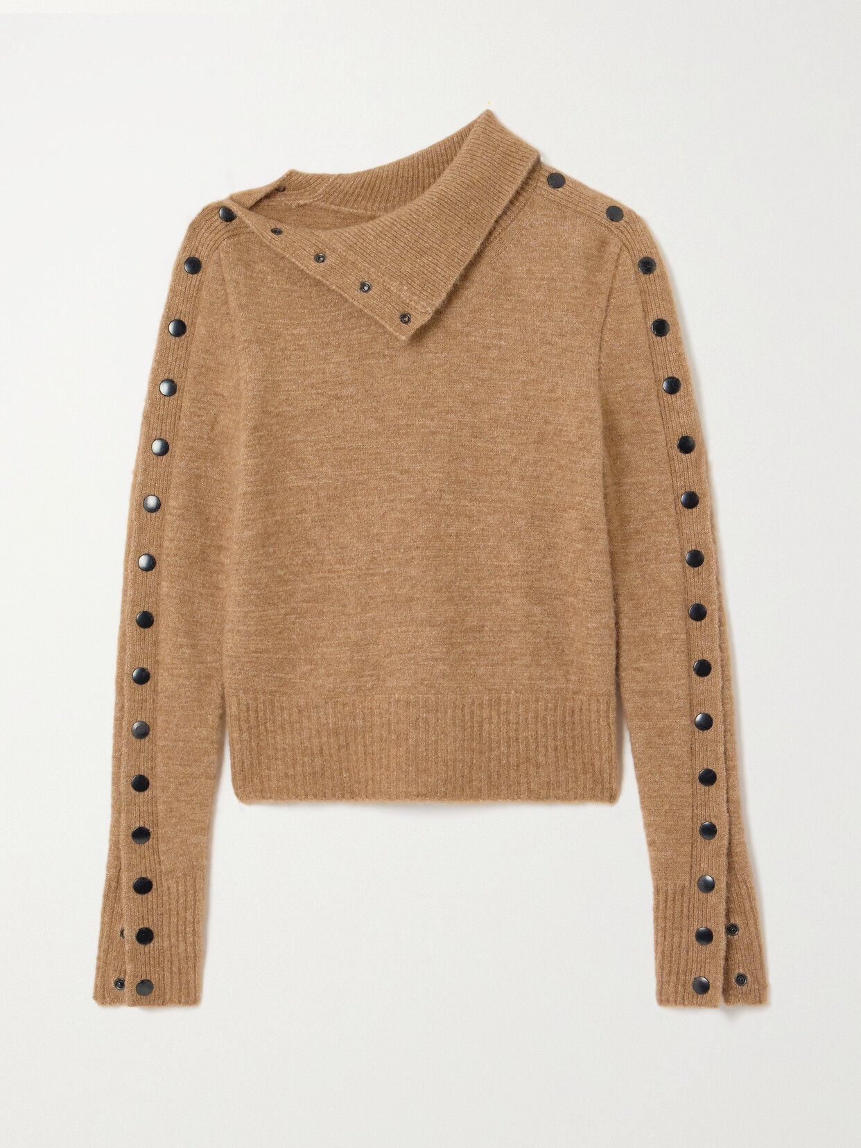 Isabel Marant - Malo Convertible Knitted Sweater - Brown