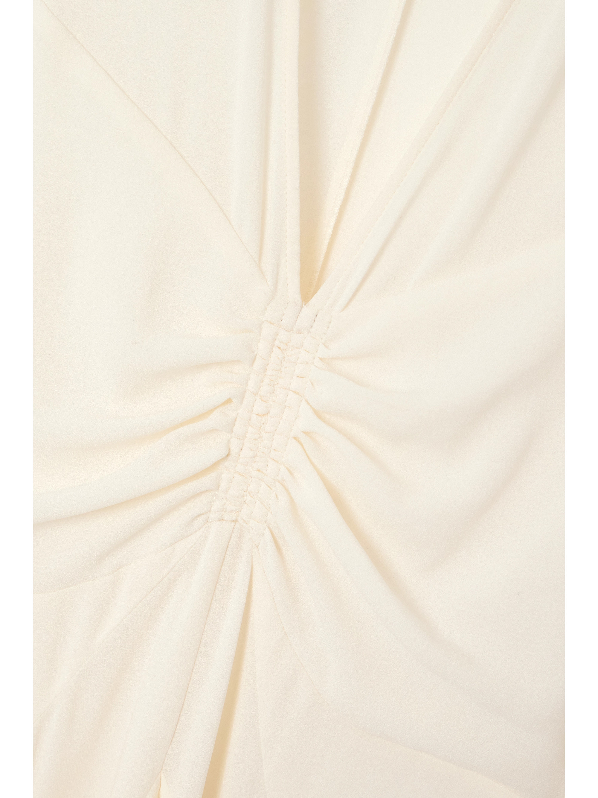 Isabel Marant Usmara gathered crepe mini dress thumbnail