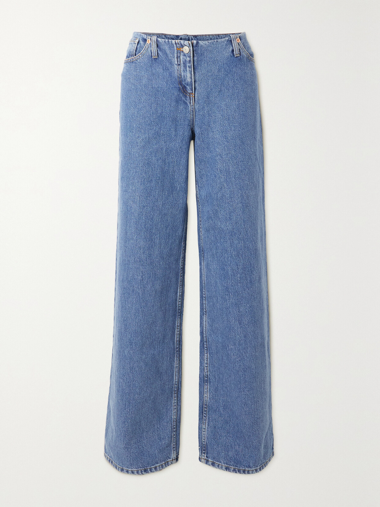 Magda Butrym - Low-rise Wide-leg Jeans - Blue