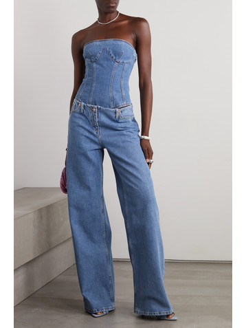 Magda Butrym Low-rise wide-leg jeans