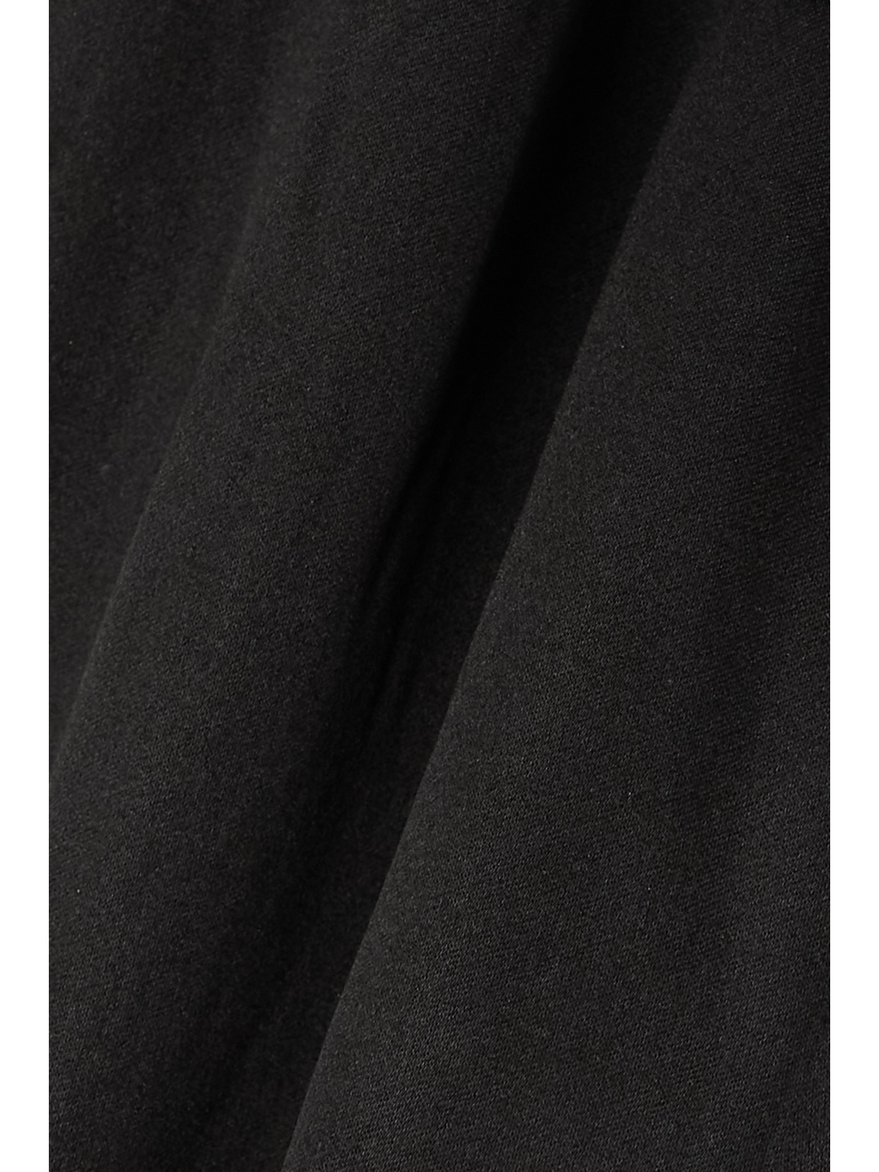 Sasuphi + Net Sustain Valentina Duchesse Silk Tapered Track Pants In Black
