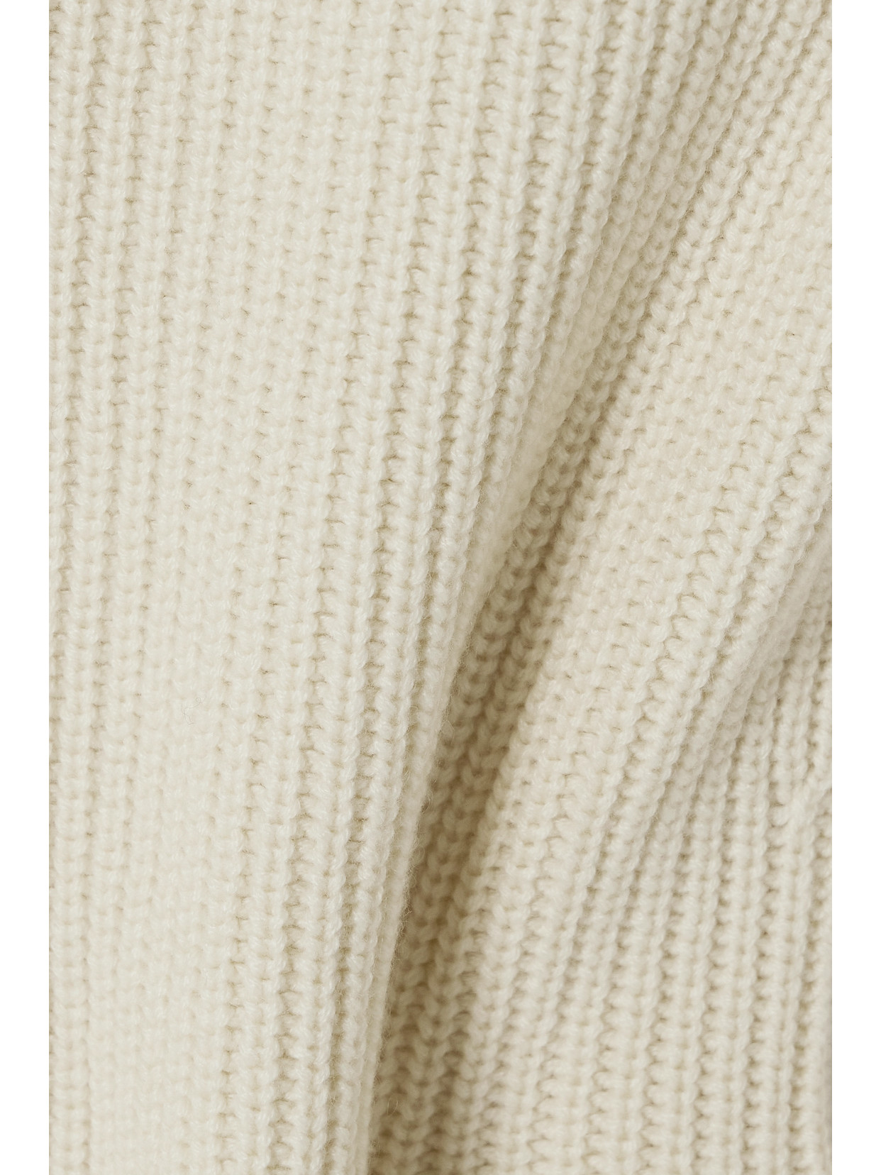 Sasuphi + Net Sustain Ribbed Cashmere Sweater In Ivory