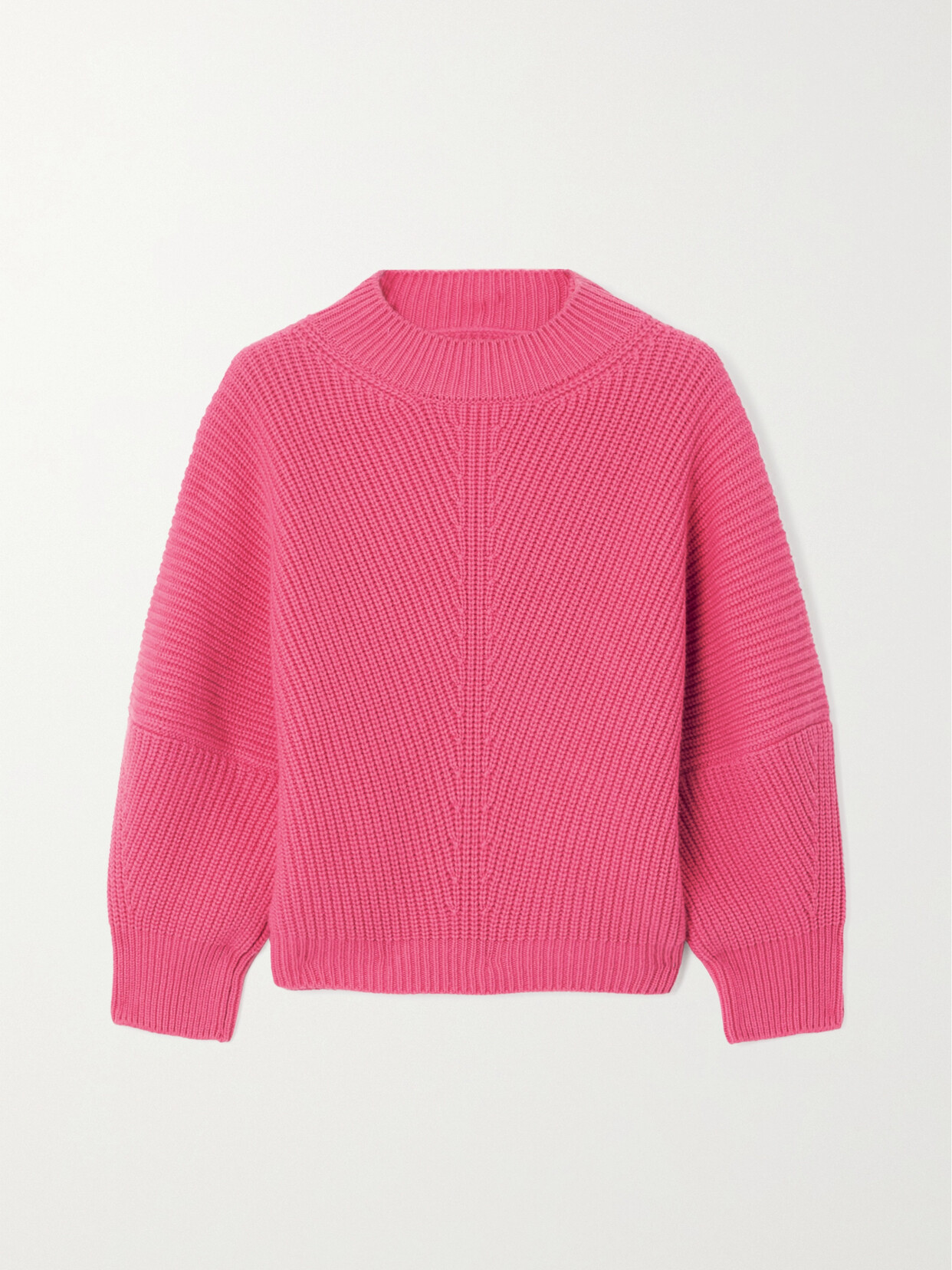 Sasuphi + Net Sustain Ribbed Cashmere Sweater In Pink