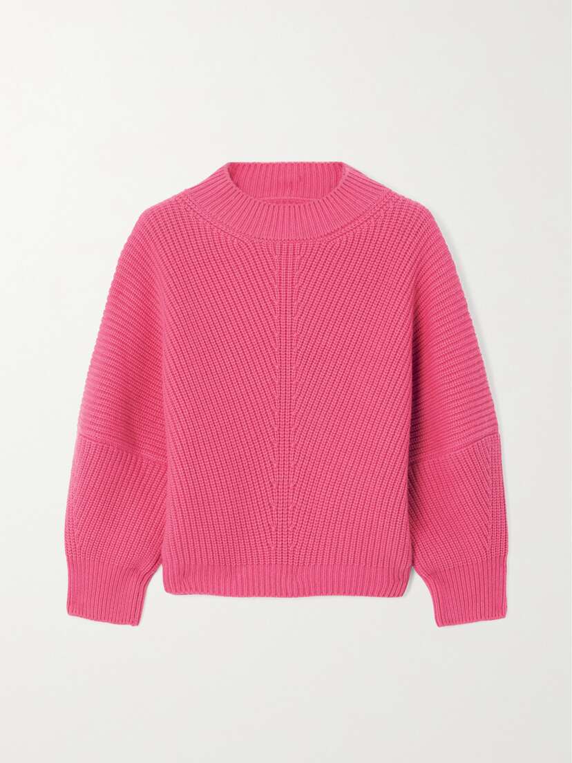 SASUPHI + Net Sustain Ribbed Cashmere Sweater