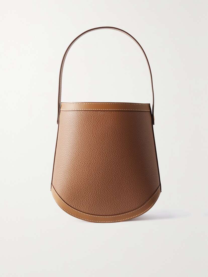 Savette Bucket Smooth And Textured-leather Shoulder Bag -  - One size