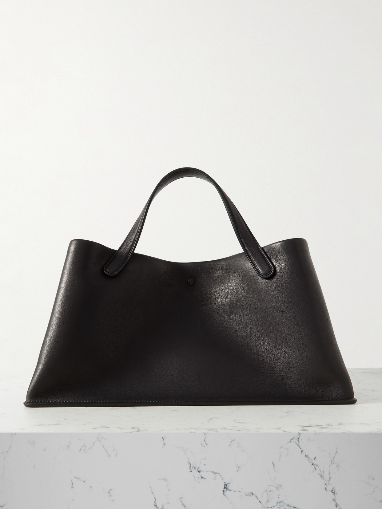 The Row - Idaho Leather Tote - Black