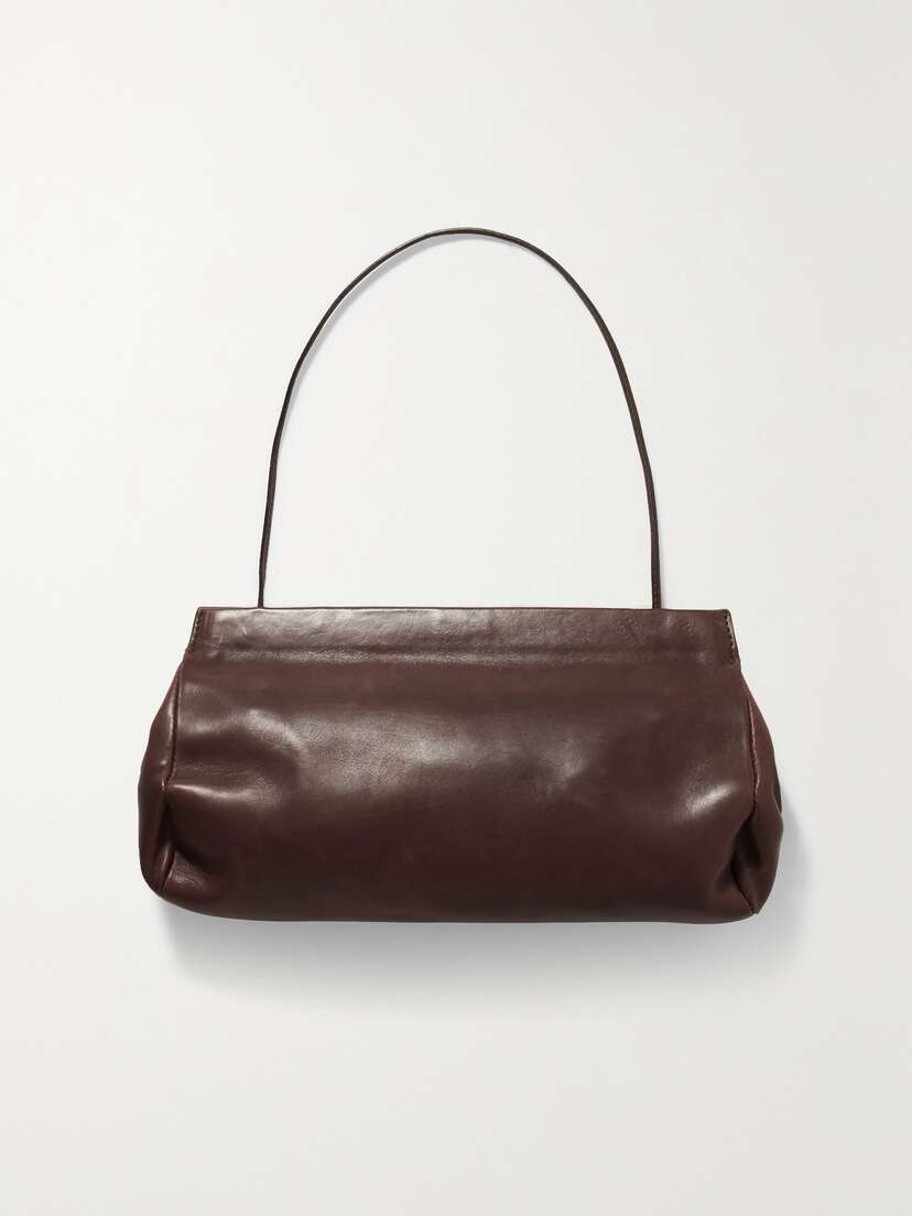 The Row Abby Leather Shoulder Bag
