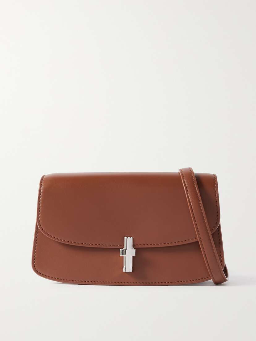 The Row Sofia Mini Leather Shoulder Bag