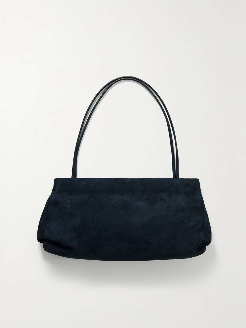 The Row Abby Suede Shoulder Bag