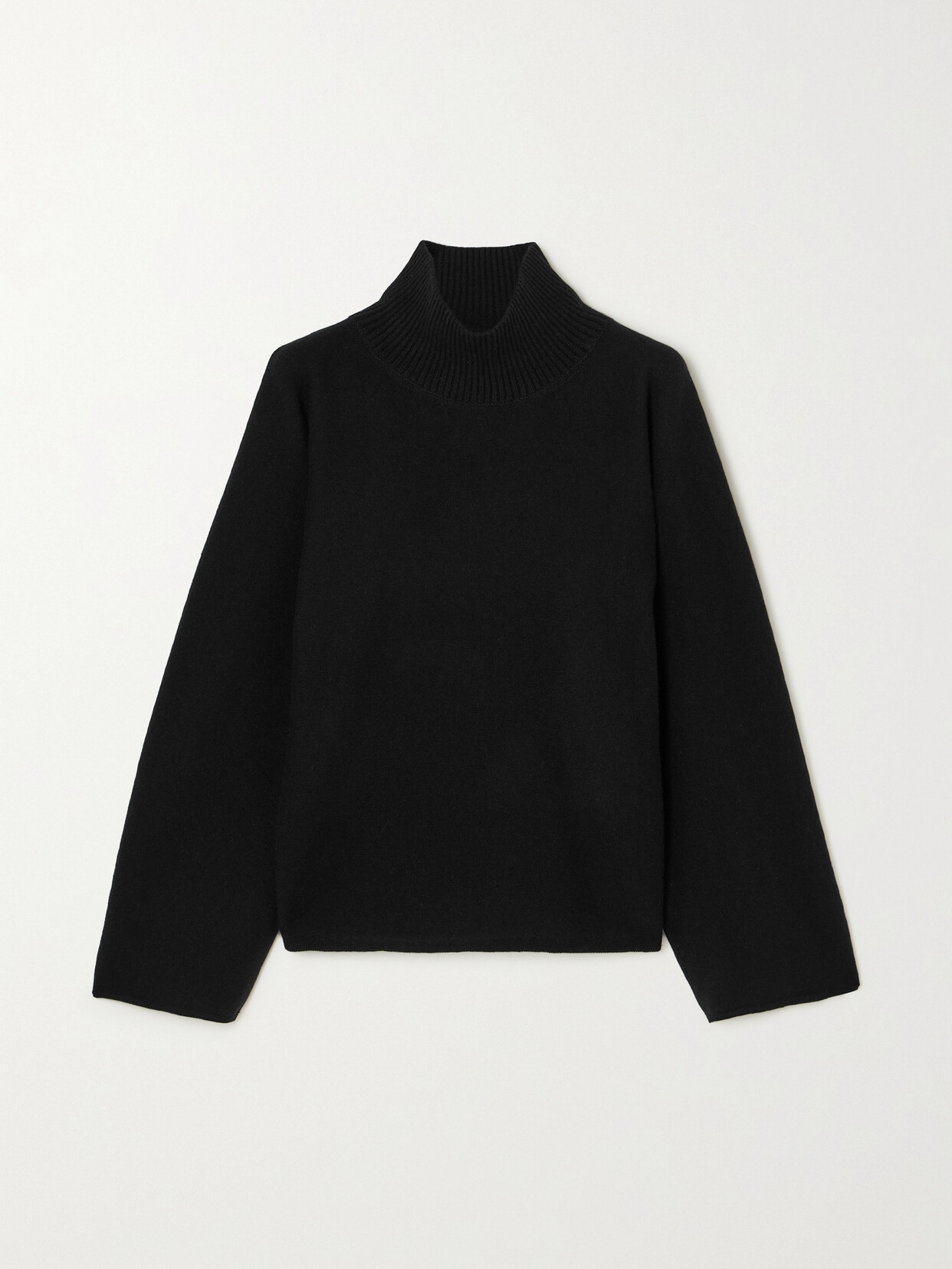 Vince - Wool-blend Turtleneck Sweater - Black