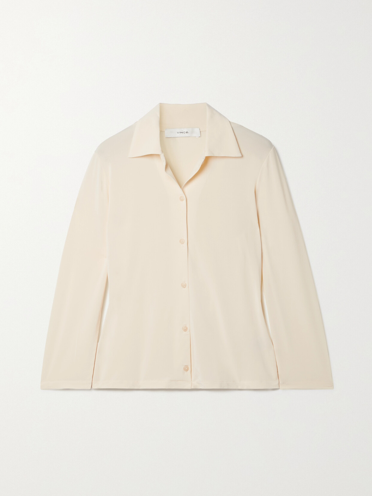 Vince - Jersey Shirt - Cream