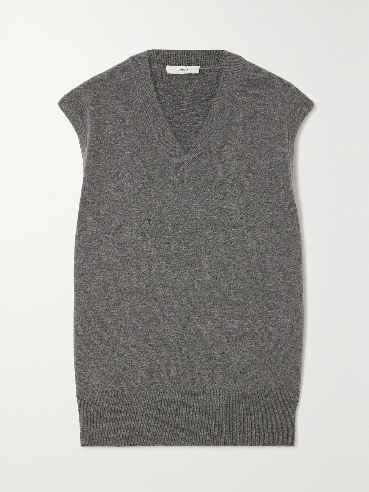 Vince - Wool-blend Vest - Gray