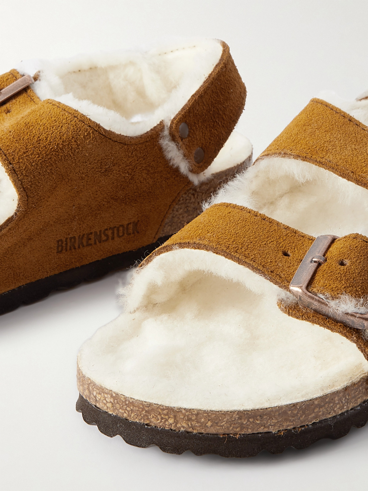 Milano Shearling-Lined Sandals