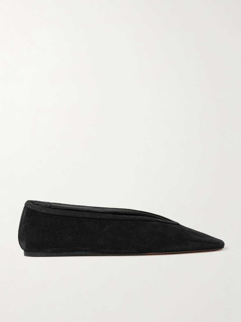 Le Monde Béryl Luna Suede Ballet Flats