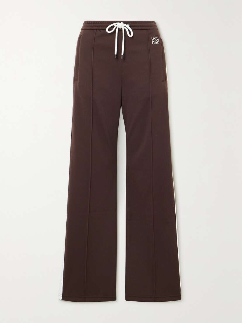 Loewe Anagram Embroidered Jersey Track Pants