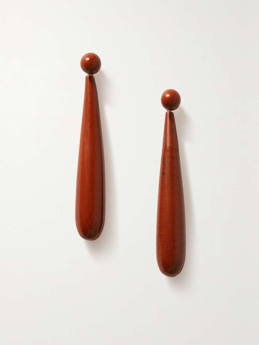 Sophie Buhai + Net Sustain Angelika Silver Jasper Earrings