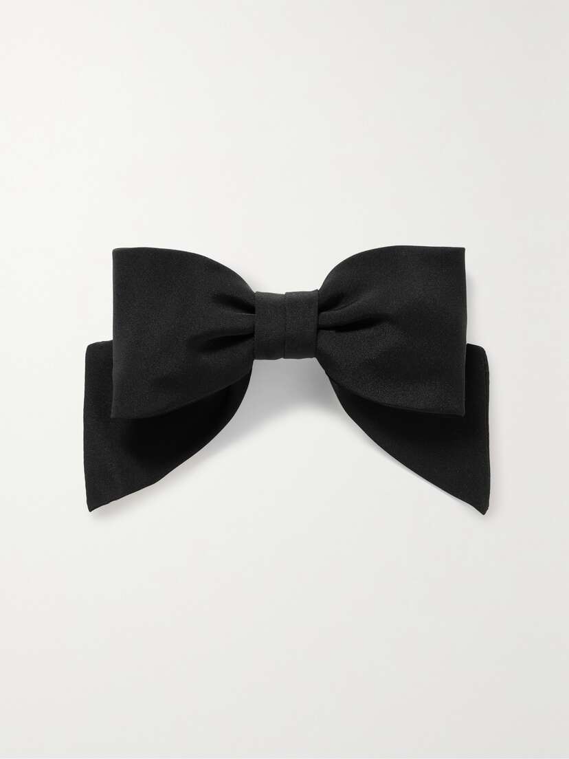 Sophie Buhai + Net Sustain Satin Bow Hair Clip